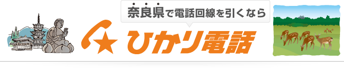 奈良県で電話回線を引くならひかり電話