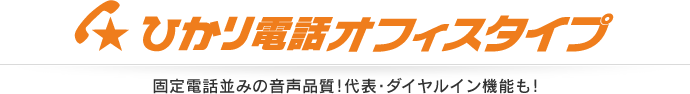 ひかり電話オフィスタイプ